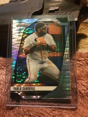 Panini Prizm Pablo Sandoval #294 San Francisco Giants Pulsar Prizm 136/499 2025 Foto 1 de 4