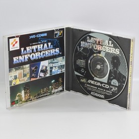 LETHAL ENFORCERS Sega Mega CD 2126 mcd