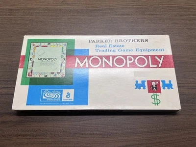 Juego de mesa Monopoly 1961 de colección de Parker Brothers - COMPLETO/BUEN ESTADO Foto 1 de 4
