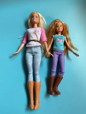 2020 Barbie - Stacie Sisters Riding Barbie &Stacie Fashion Dolls - Image 1 of 4