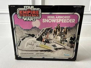 STAR WARS SNOWSPEEDER PINK BOX ONLY KENNER VINTAGE 1980 ESB LUKE HOTH ECHO BASE - Picture 1 of 11