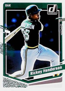 2023 Donruss #189 Rickey Henderson Near Mint