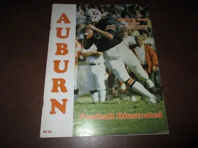 Auburn Tigers Football Program 1979 v NC State Wolfpack - Charlie Trotman cubierta Foto 1 de 3