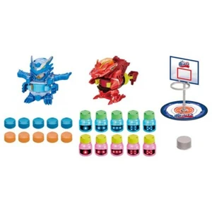 JUEGO DE ENTRADA TAKARA TOMY BOTTLEMAN BOT-32 DX AZUL COLAMARU / AQUA SPORTS ROJO VER. - Imagen 1 de 4