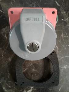 Hubbell perno e manicotto per presa impermeabile 420R12W - Foto 1 di 4