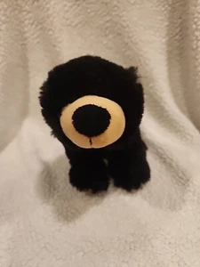 Peluche de oso negro sin marca 10" nuevo cachorro de oso de montaña ahumado - Imagen 1 de 7