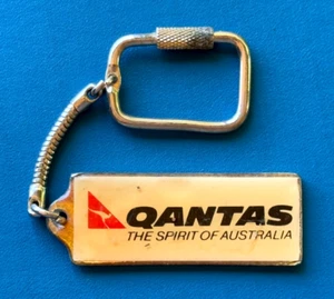 QANTAS Cabin Crew Management Badge Keyring No. 856 - Picture 1 of 2