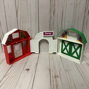 Vintage Hasbro Barney Farm House Play Set No Figures 1998 - Picture 1 of 14