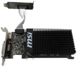 MSI Nvidia GT 710 1GD3H 1GB DDR3 Graphics Card - HDMI VGA DVI Ports - Picture 1 of 3