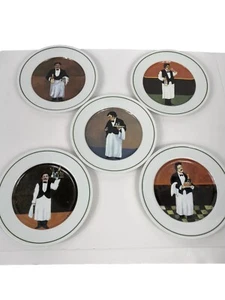 Williams Sonoma Guy Buffet SOMMELIER 7 piatti da dessert/insalata 3/4" set di 5 - Foto 1 di 12