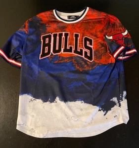 Pro Standard Red/White/Blue NBA Chicago Bulls T-Shirt, Size: 2XL XXL - Picture 1 of 9