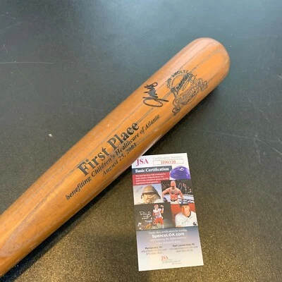 John Smoltz Signed Atlanta Braves Celebrity Baseball Bat JSA COA - Image 1 of 4