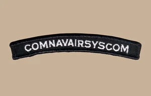 US Navy COMNAVAIRSYSCOM Commander Naval Air Systems Command UIM Rocker Tab - Bild 1 von 1