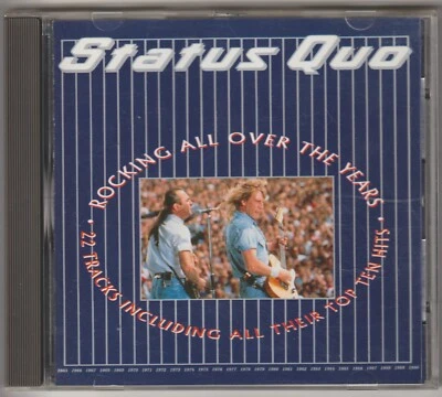 SIGNIERTE Club Edition CD STATUS QUO Rocking all...1990 SIGNED by Rick Parfitt + - Bild 1 von 3