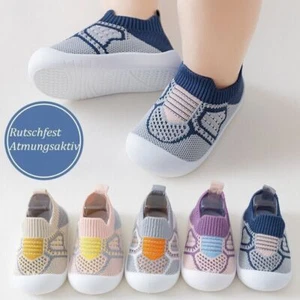 Kinder Lauflernschuhe Baby Krabbelschuhe Babyschuhe Rutschfest Hausschuhe Sommer - Bild 1 von 14