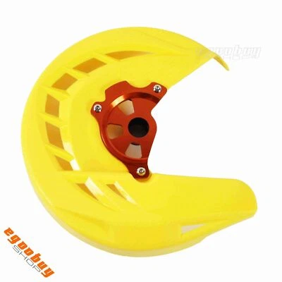 Dirt Bike X-Brake Front Disc Protection Cover Yellow For TE TC/FC TE FE/FS/FX SX - Image 1 of 4