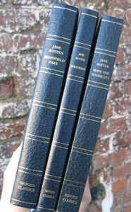1980 Jane Austen - Sense and Sensibility Persuasion Mansfield Park Leather - Picture 1 of 13