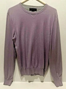The Men’s Store Bloomingdales Men’s Size Medium Wool Cashmere Sweater Lavender - Bild 1 von 5