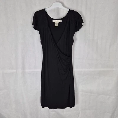 Vestido Damas Talla XS 8 Studio M Negro Elastizado Jersey Informal Día Oficina Trabajo  Foto 1 de 4