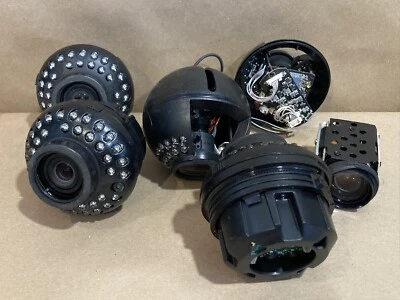 VITEK Security Camera Lenses Bundle Black FOR PARTS ONLY Circuit Board FAST SHIP - Image 1 of 4