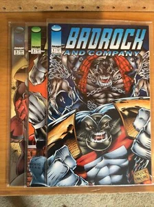 Lot Of 3: Badrock And Company #1 #2 #5 Image Comics 1994 Nauck C156 - Imagen 1 de 7