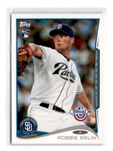 2014 Topps Opening Day - #217 - Robbie Erlin RC - San Diego Padres - Picture 1 of 2