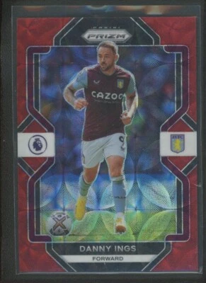 2022-23 Danny Ings 16/30 panini prizm premier league choice red - Image 1 of 2