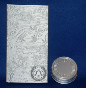 Mandalorianer ~ BESKAR BARREN & BOUNTY PUCK ~ Imperial Currency Replica ~ 3D Druck - Bild 1 von 5