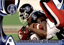 2007 Extreme Sports CFL Jonathan Brown #22
