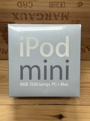 Silver Apple iPod Mini 2nd Generation. 6GB. Sealed. - Image 1 of 4
