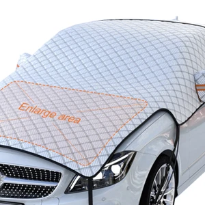 Windshield Hood Cover Sun Shade For Car Protector Winter Snowproof Thicken - Picture 1 of 12