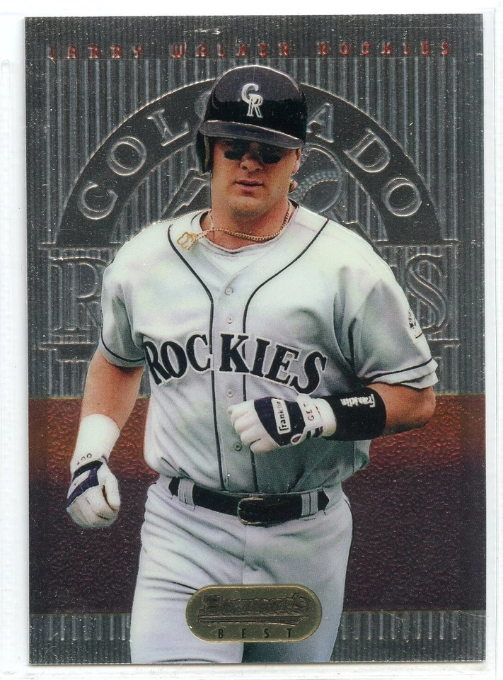 1995 Bowman's Best Baseball - #63 - Larry Walker - Colorado Rockies - Image 1 of 1