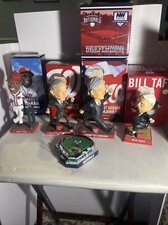 Lots of Washington nationals bobble heads and Potomac Stadium