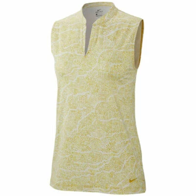 Polo de golf para mujer Nike sin mangas estampado DRI-FIT CJ7961 Foto 1 de 3