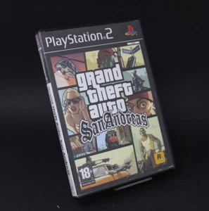Grand Theft Auto SAN ANDREAS PlayStation2 Ps2 SOLO CAJA - Bild 1 von 2