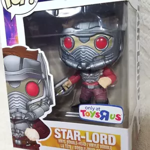 Funko Pop! GUARDIANES DE LA GALAXIA STAR-LORD VOL 2 TOYS R US #209 TRU (ABOLLADURA) - Imagen 1 de 13