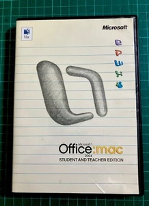 Microsoft Office For Mac 2004 With CD keys - Power Mac G3 G4 G5 - Picture 1 of 3