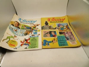 1976 Lot of 2 DISNEY MAGAZINES - SEPTEMBER & OCTOBER BOB HOPE DEBBIE REYNOLDS - Picture 1 of 6