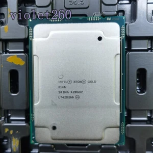 Intel Xeon Gold 6146 12 Core 3.20ghz 24.75mb 165w FCLGA3647 CPU processor - Picture 1 of 1