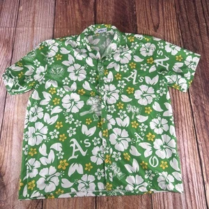 2023 Oakland A’s HAWAIIAN SHIRT Aloha Athletics Stadium Giveaway SGA XL - Picture 1 of 6