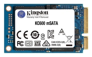 Kingston KC600 SSD 512GB SATA3 mSATA - SKC600MS/512G 512 GB mSATA Drive Only - Photo 1/10