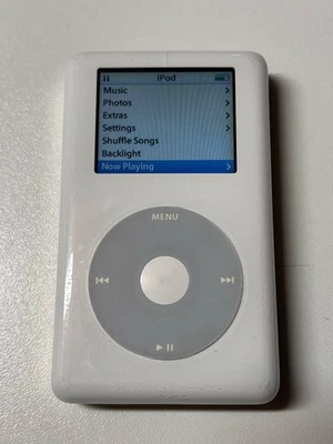 Apple iPod classic 4. Generation 4g weiß photo (200GB) A1099 Retro Flash 20GB - Bild 1 von 4