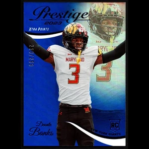 DEONTE BANKS 2023 Panini Prestige #326 Xtra Points Premium Blue /299 Rookie RC - Picture 1 of 2