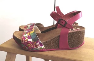 Desigual Damen Sandale Sandalette Halbschuh mehrfarbig Gr. 39 - Bild 1 von 8