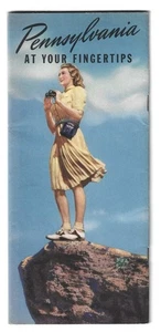 PENNSYLVANIA – 1940 – OFFICIAL STATE TOURIST GUIDE - Picture 1 of 5