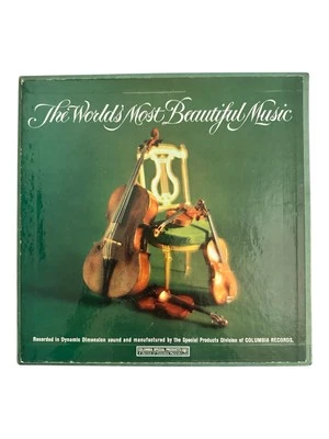 THE WORLD'S MOST BEAUTIFUL MUSIC-COLUMBIA 12-LP VINYL BOX SET w BOOKLET. - Image 1 of 4
