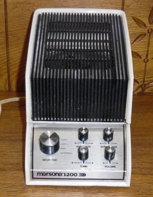 Dusty/Dirty Vintage Marsona 1200 Sound Conditioner For Sleep Surf Ran Waterfall - Image 1 of 4