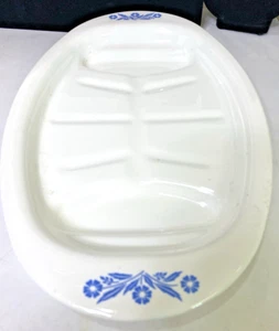Vintage blue Cornflower Corning Ware Roaster Pan p-19 - Picture 1 of 3
