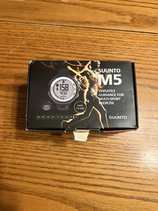 Suunto M5 Digital Fitnessuhr 44mm Midsize Schwarz, NOS - Bild 1 von 5