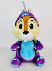 RARE DISNEY PARKS ANIMAL KINGDOM "CHIP & DALE" DINOSAUR COSTUME 7" CHIP PLUSH - Picture 1 of 7